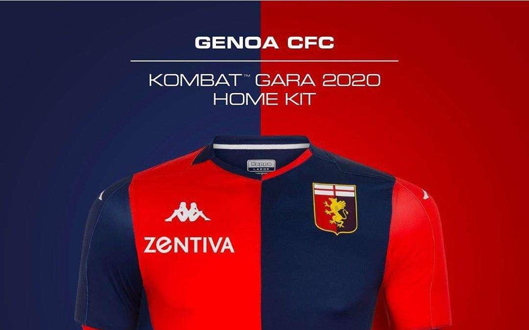 Genoa, ecco la prima maglia per la prossima stagione