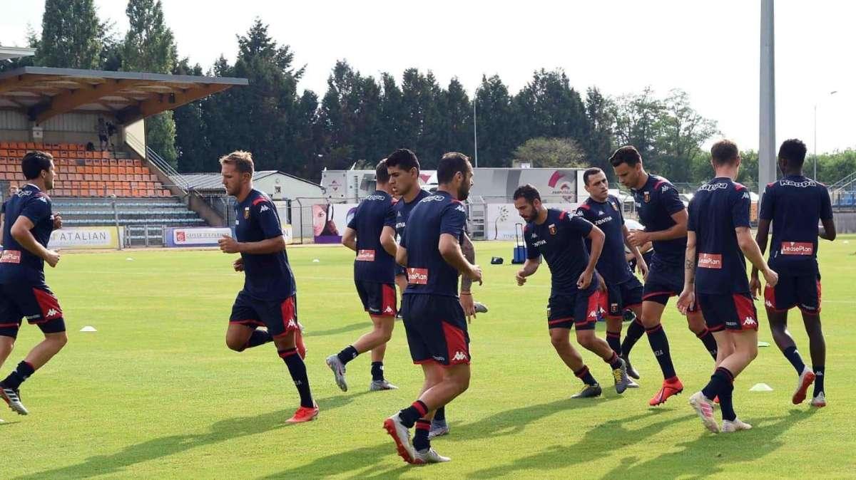 Lione - Genoa  1 - 1 (primo tempo)