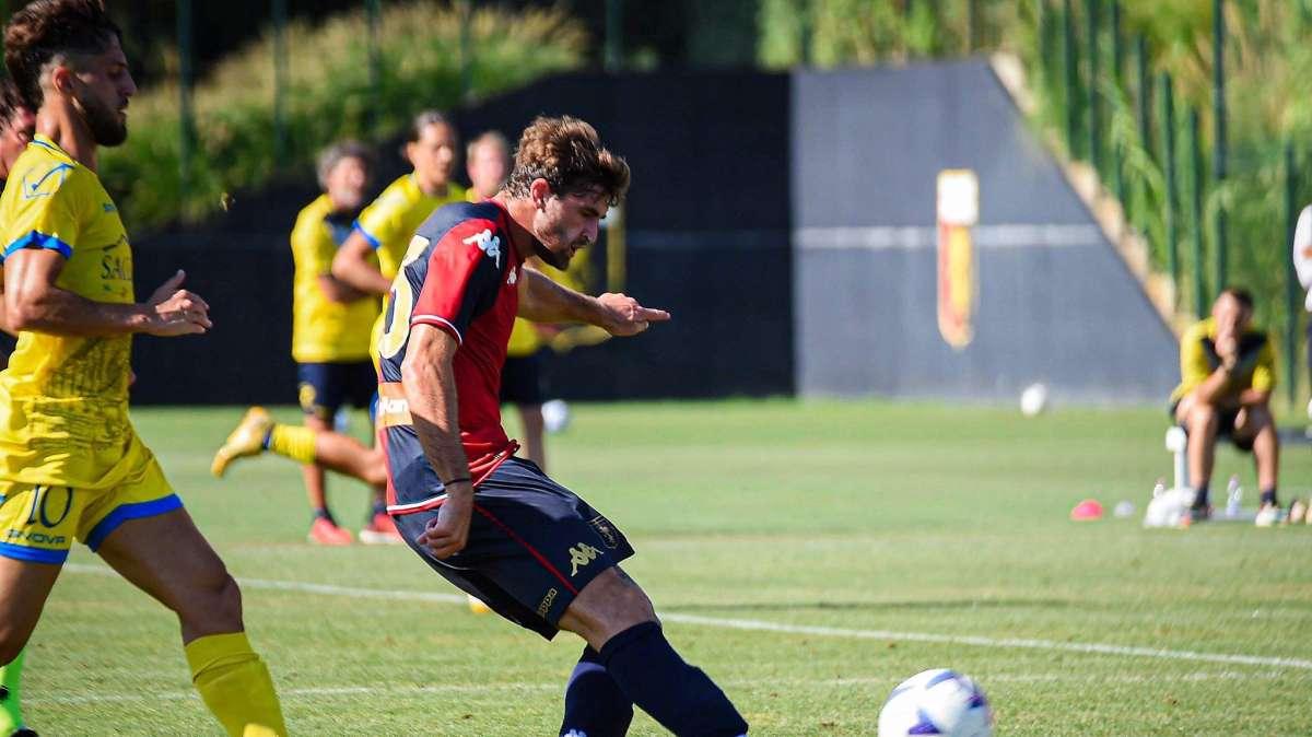 Genoa, buon test contro la Carrarese, 9 a 1 il risultato finale