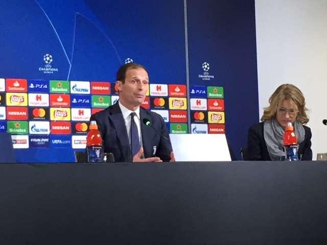 Max Allegri: "Cristiano Ronaldo riposa come pure Matuidi e Chiellini"