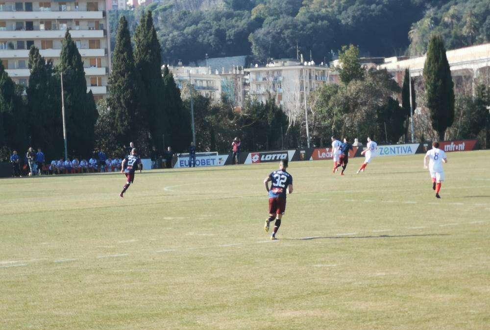 Genoa: prove anti viola con partita a tutto campo