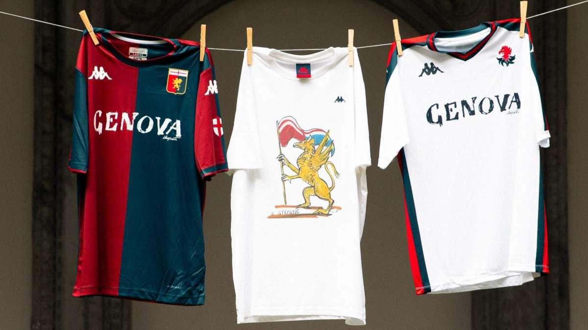 Genoa, nuova collaborazione con Casa Luzzati, ecco le maglie