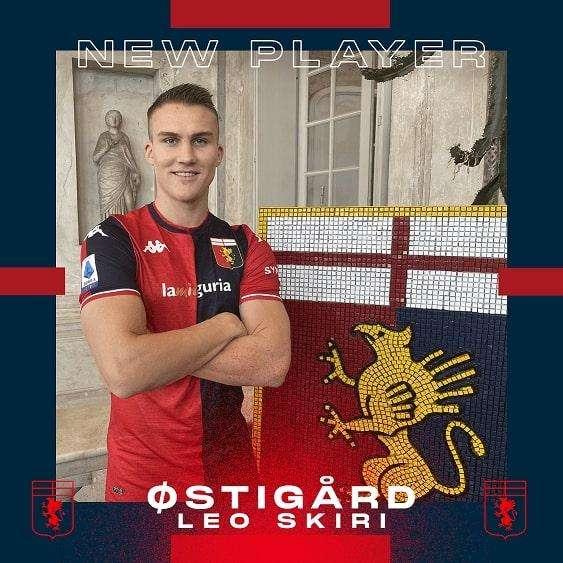 Genoa, ufficiale l'acquisto del difensore norvegese Ostigard