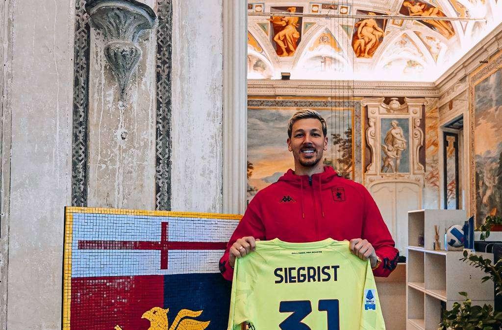 Genoa, ufficiale l’arrivo del portiere Benjamin Siegrist