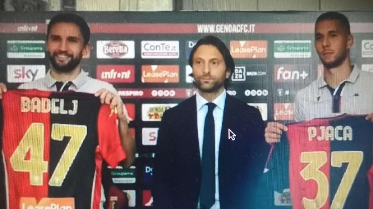 Genoa, presentati Badelj e Pjaca. Ecco le loro parole 