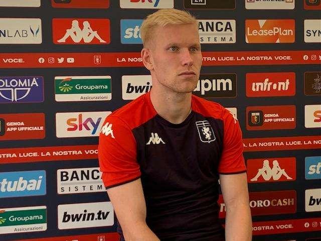 Genoa, il difensore Lennart Czyborra in Francia al Reims
