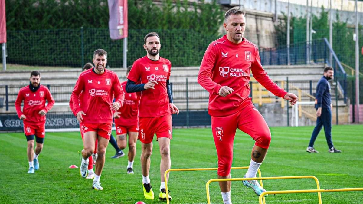 Genoa, preparazione ripresa con Coppa Italia alle porte