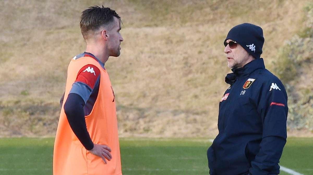 Genoa, Strootman, primi calci rossoblu; in gruppo anche Pandev
