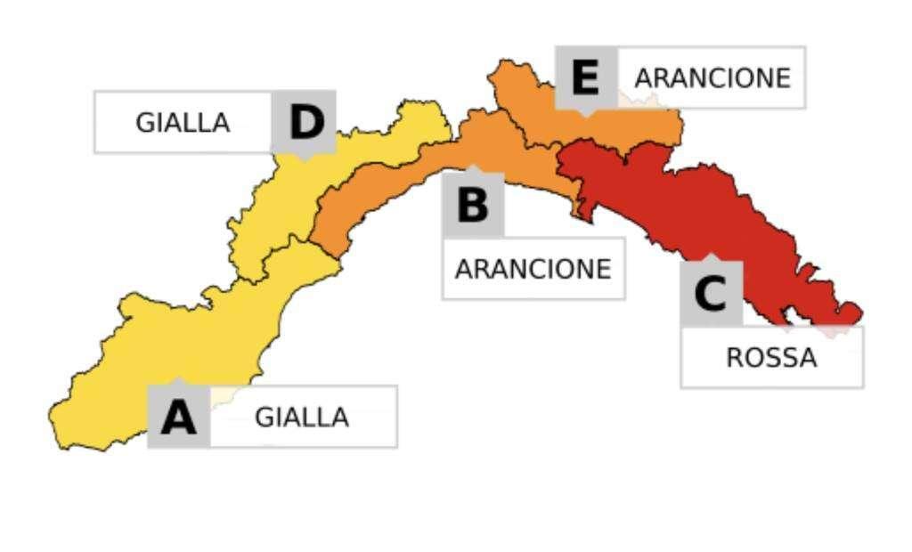 Allerta meteo sulla nostra regione, prima gialla poi arancione