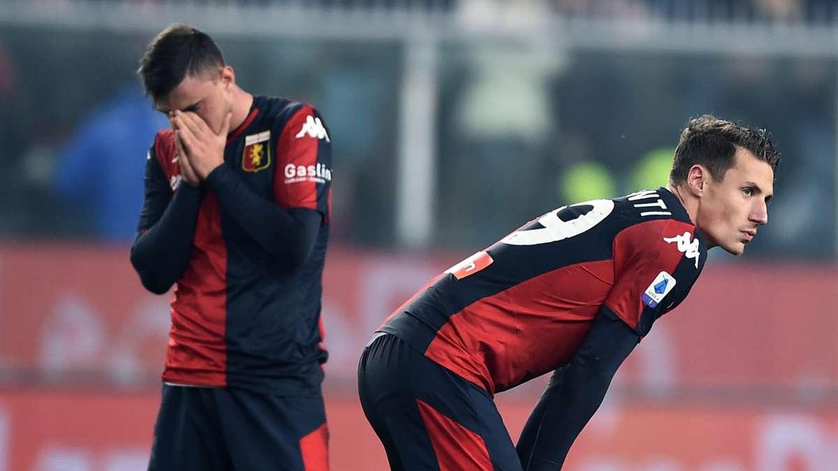 Genoa pagelle, una sconfitta grave per il morale e la classifica
