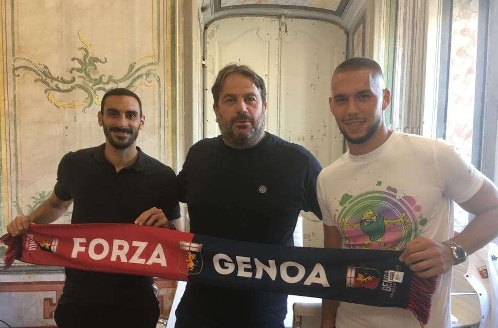 Genoa, ufficiali il difensore Zappacosta e il centrocampista Marko Pjaca
