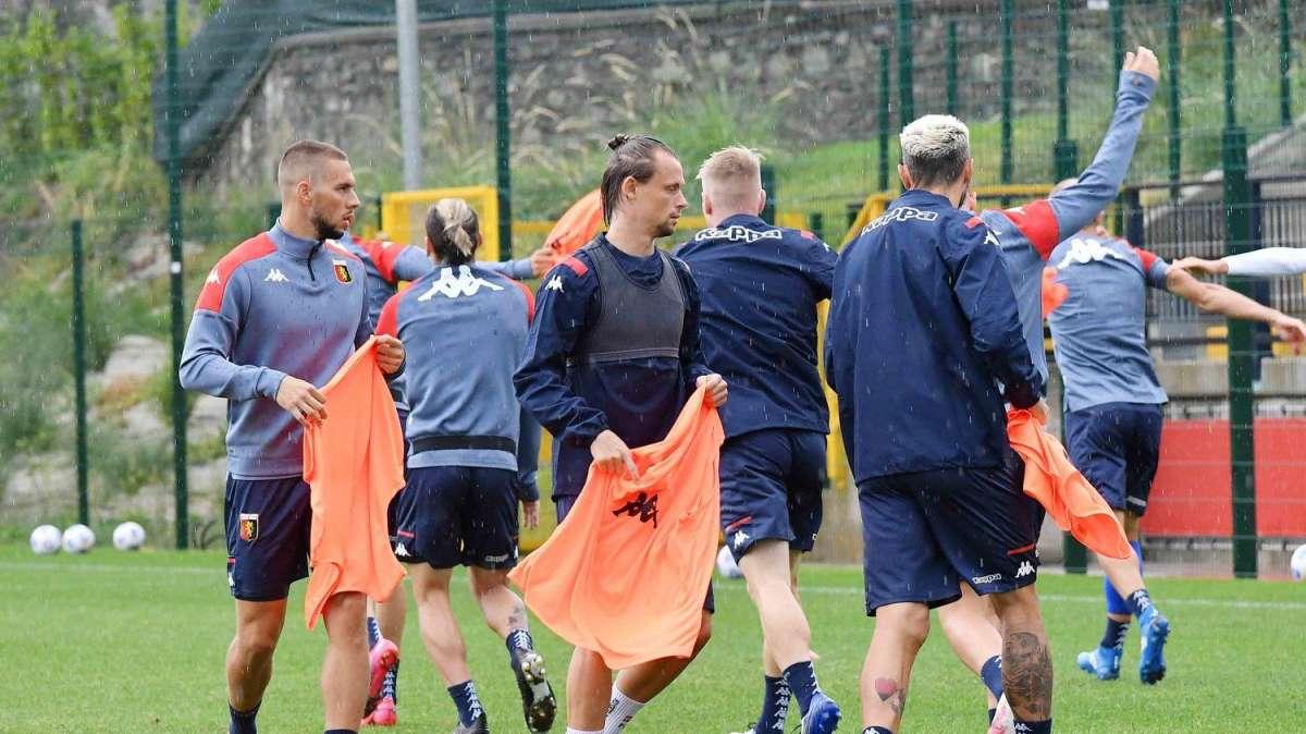 Genoa, subito al lavoro in vista della trasferta a Napoli