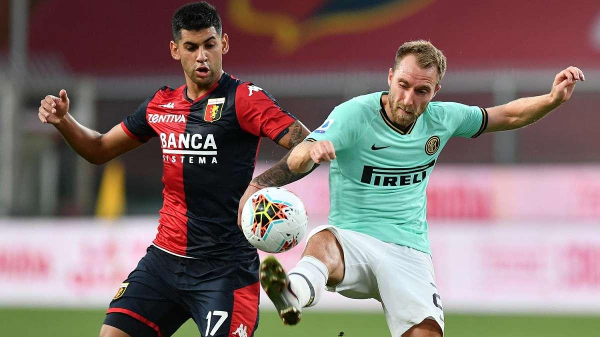 Genoa-Inter la fotogallery del match del Ferraris vinto dai lombardi