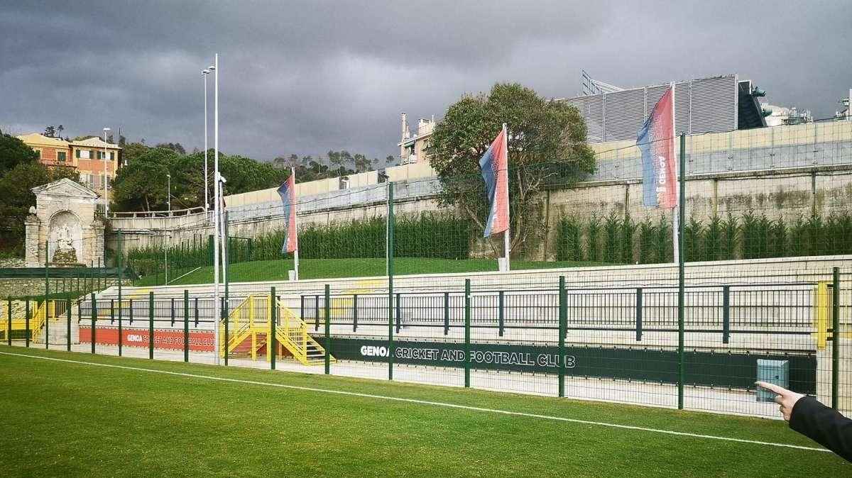 Genoa, partitelle ed esercitazioni varie al Signorini di Pegli