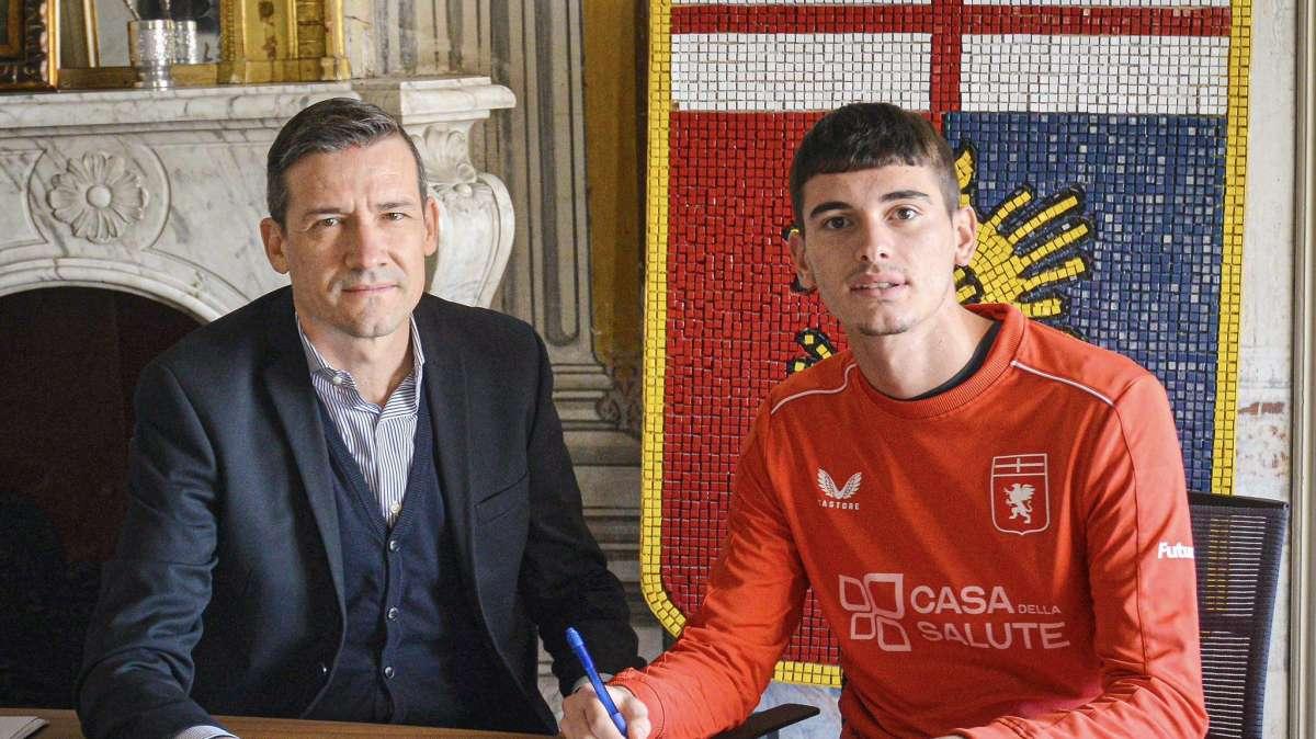 Genoa, il centrocampista Luca Lipani ha rinnovato coi rossoblu