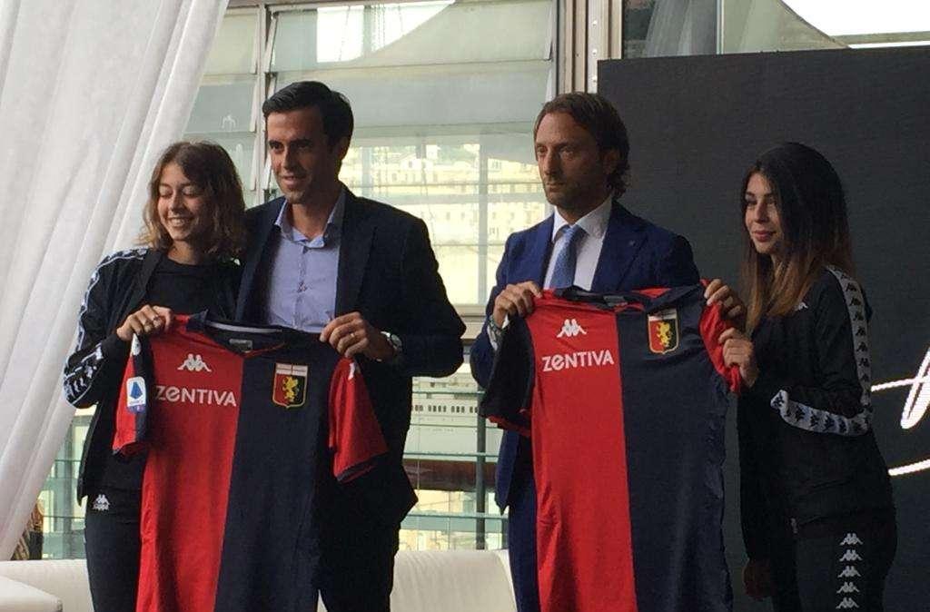 Genoa, sabato in campo con le nuove maglie firmate col marchio Kappa