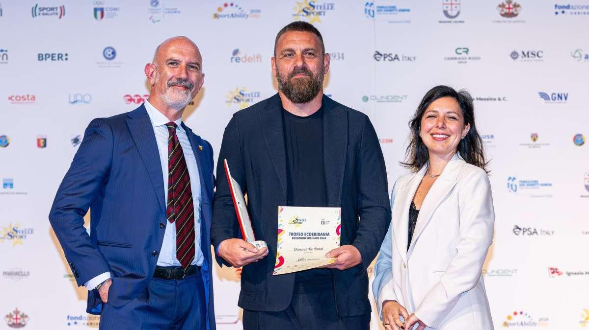 Stelle nello Sport, premiato il tecnico del Genoa Daniele De Rossi