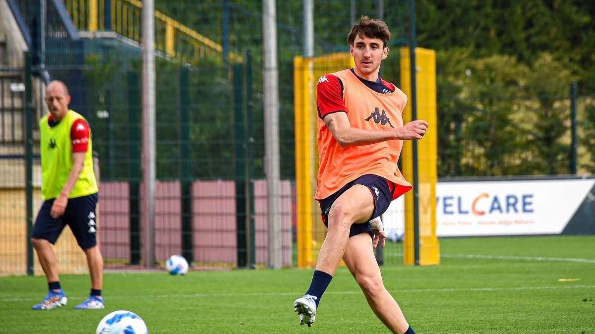 Genoa, al Centro Sportivo Signorini torna in gruppo Andrea Cambiaso