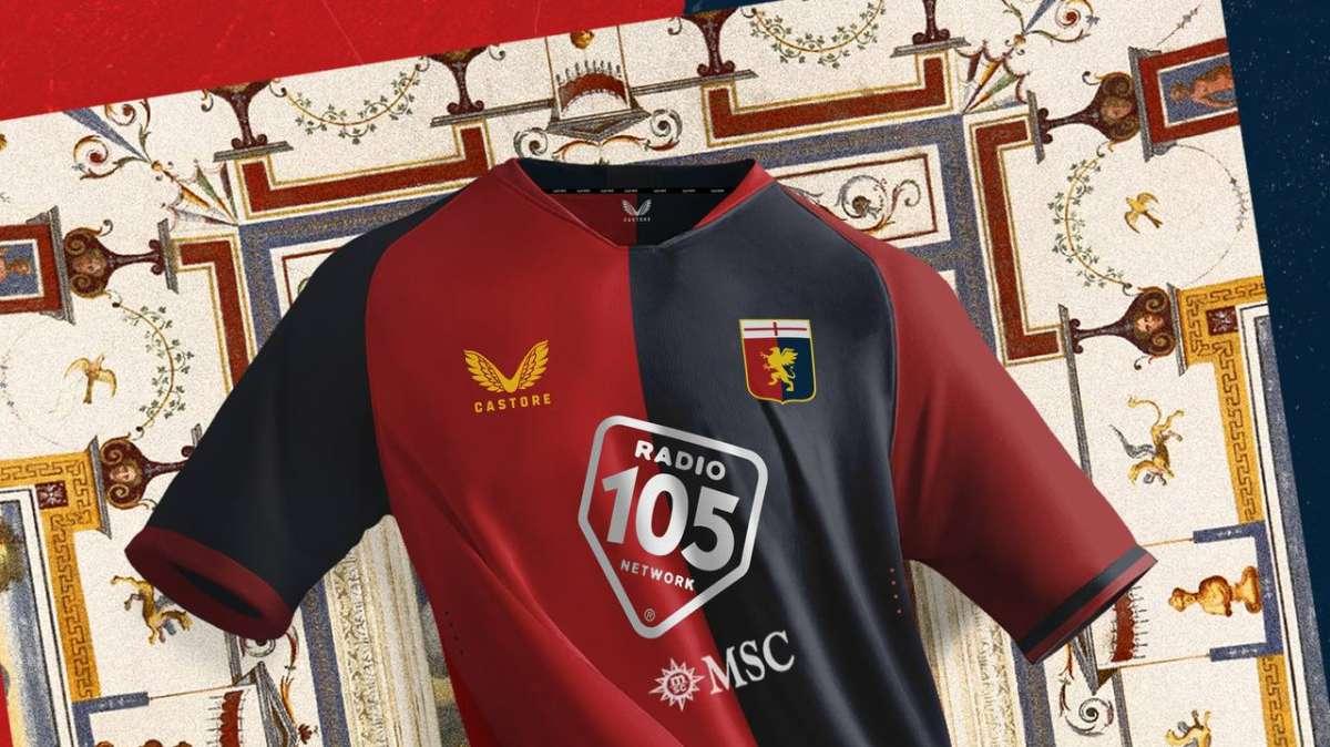 Genoa, ecco la nuova maglia per la stagione 2022/2023