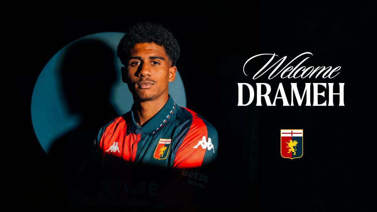 Genoa, ufficializzato l'acquisto del laterale Cody Drameh