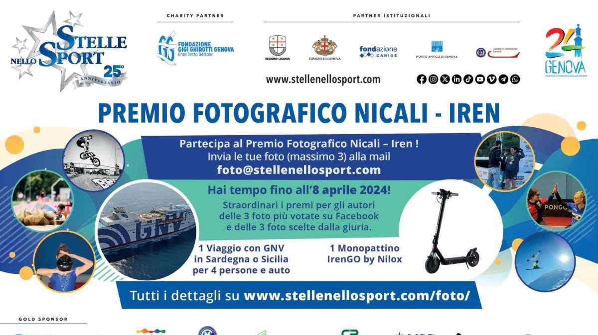 Stelle nello Sport - E' record per il 12° Premio Fotografico “Nicali-Iren”: votazioni aperte per le 437 fotografie in gara