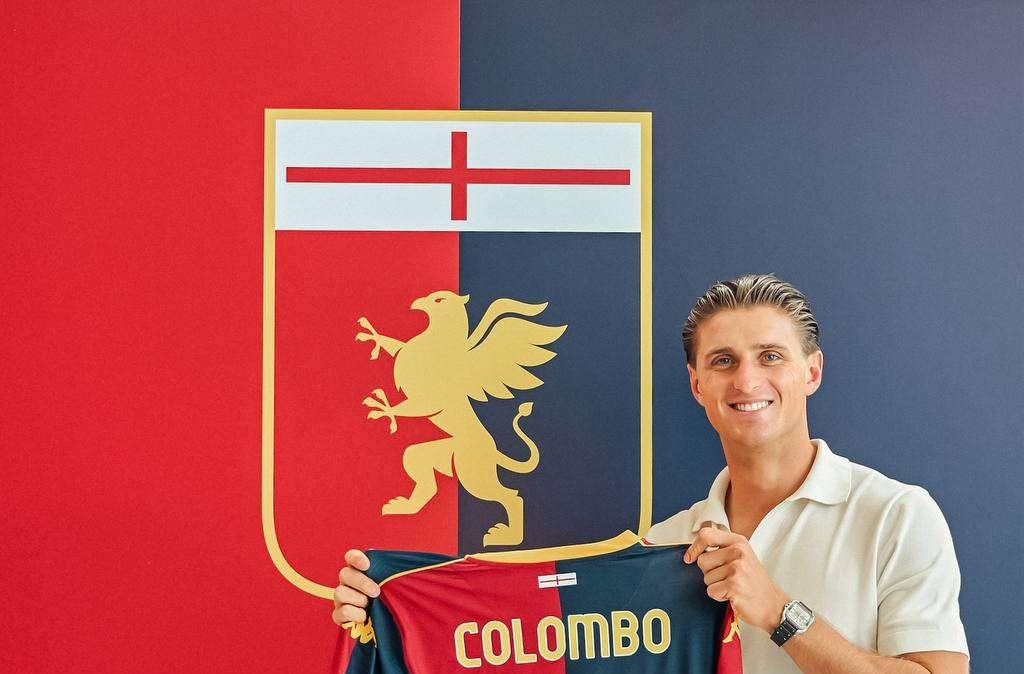 Genoa, ufficiale Lorenzo Colombo, squadra al Signorini