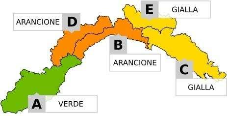 Allerta meteo arancione prorogato alle ore 18, poi diventa gialla