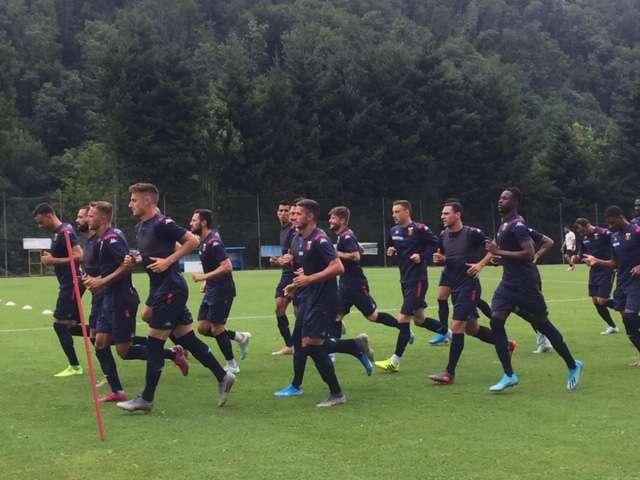 Genoa: rifinitura effettuata. Pronti all'esordio in Coppa Italia