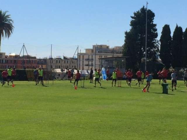 Genoa, partitella in famiglia per chi non ha giocato ieri