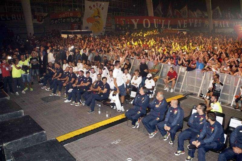 Fabrizio Pianetti: "La festa? Bellissima. Il Genoa? Ci divertiremo"