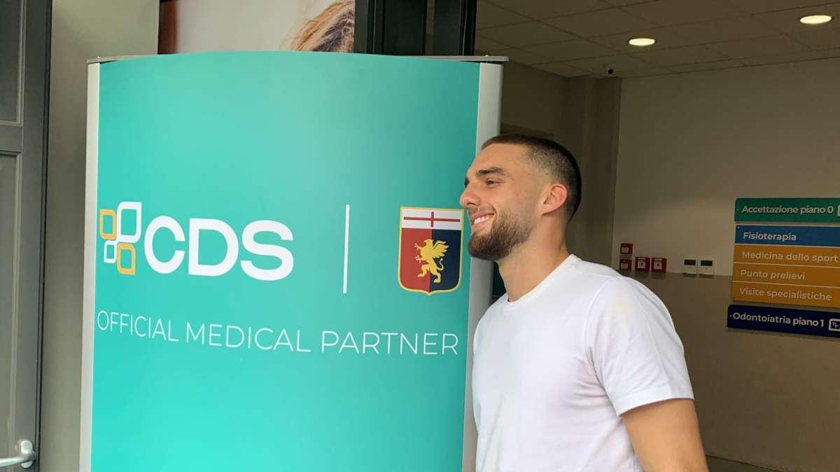 Genoa, iniziate le visite mediche per il centrocampista Kutlu