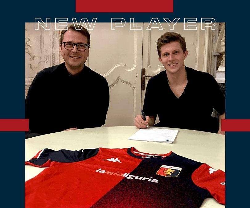 Genoa, ufficiale l'arrivo del centrocampista Morten Frendrup