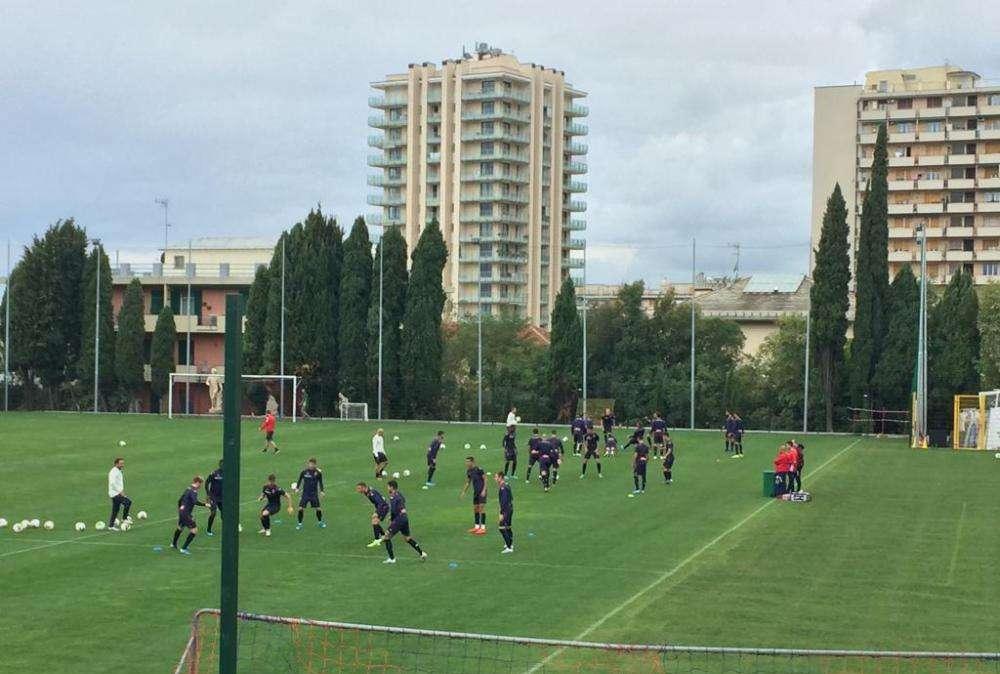 Genoa, prosegue il lavoro al Signorini nessun recupero al momento