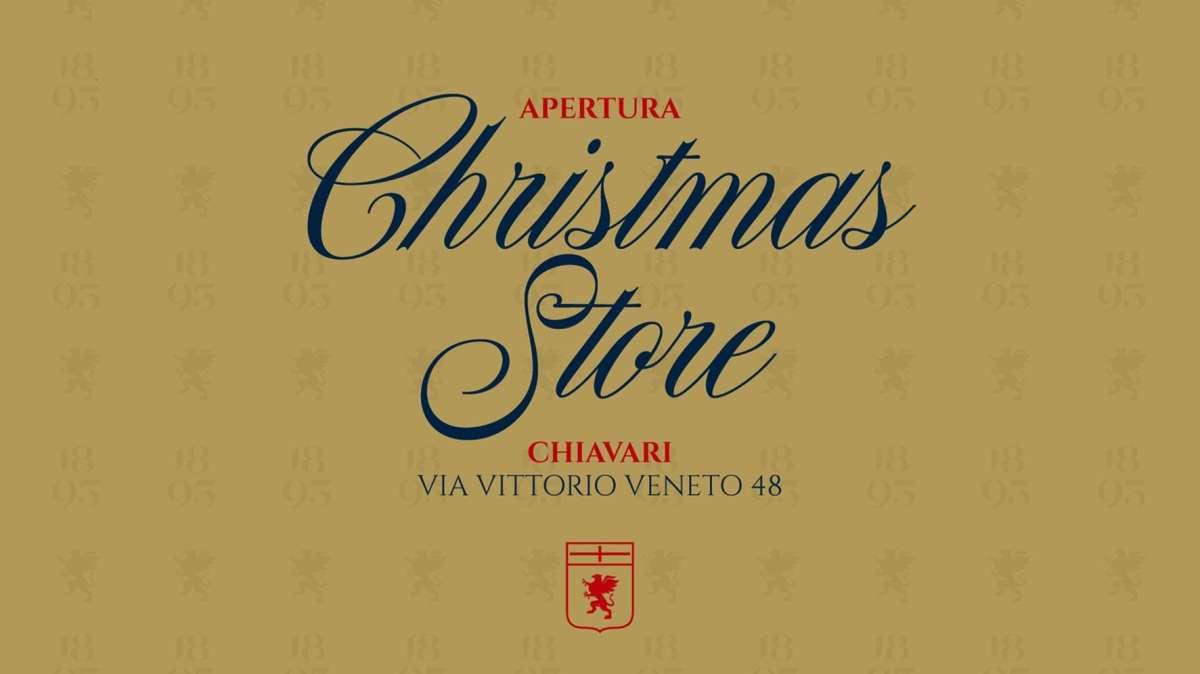 Genoa, nuova apertura di uno store a Chiavari, tre giocatori presenti