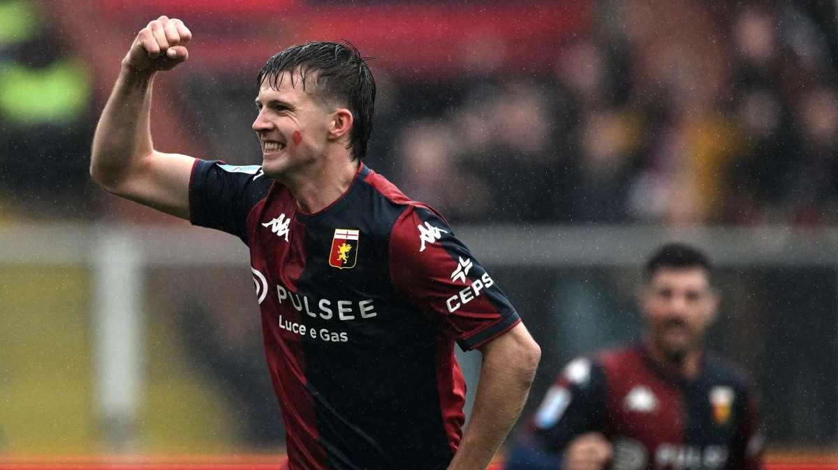 Genoa, auguri al centrocampista rossoblu Morten Frendrup