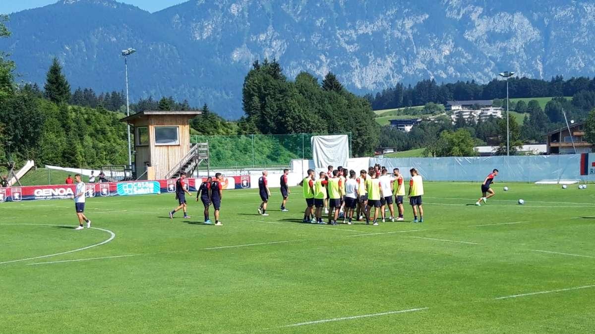 Genoa, oggi test contro la Lazio a porte chiuse visibile su Helbiz 