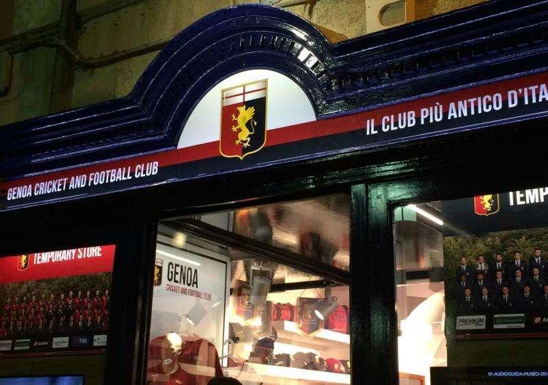 Genoa Store, giocatori presenti in Porto Antico e a Savona