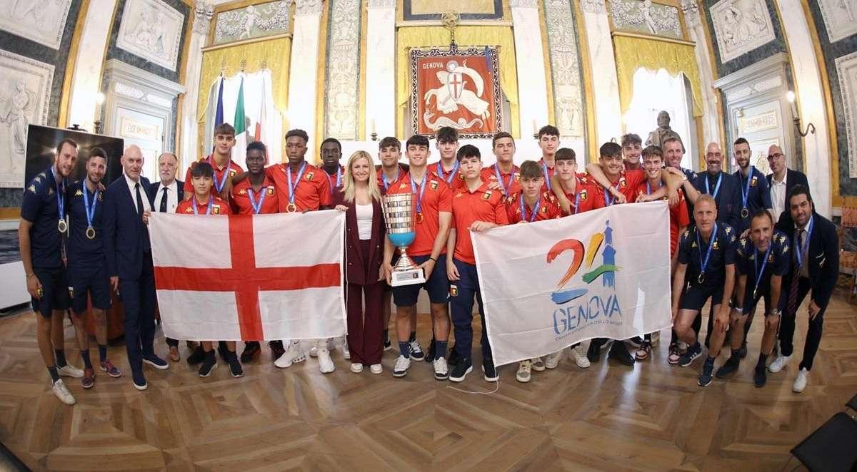Genoa: celebrazione dello scudetto U18