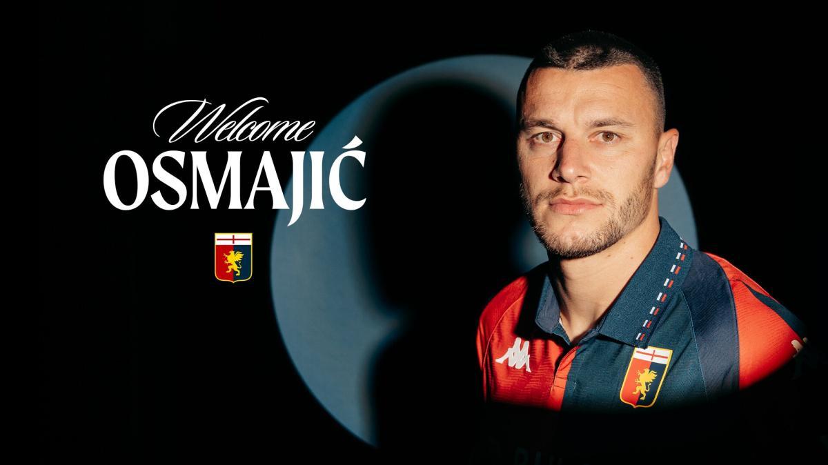 Genoa, ufficiale l'arrivo dell'attaccante Milutin Osmajić
