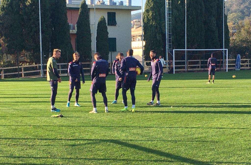 Genoa: Sturaro e Zapata in gruppo