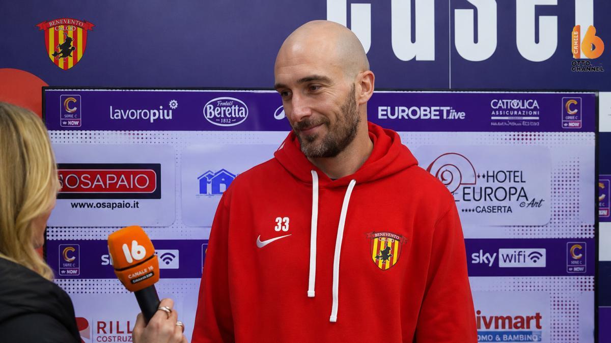 Benevento, pronto il rinnovo per Caldirola: firma entro fine settimana