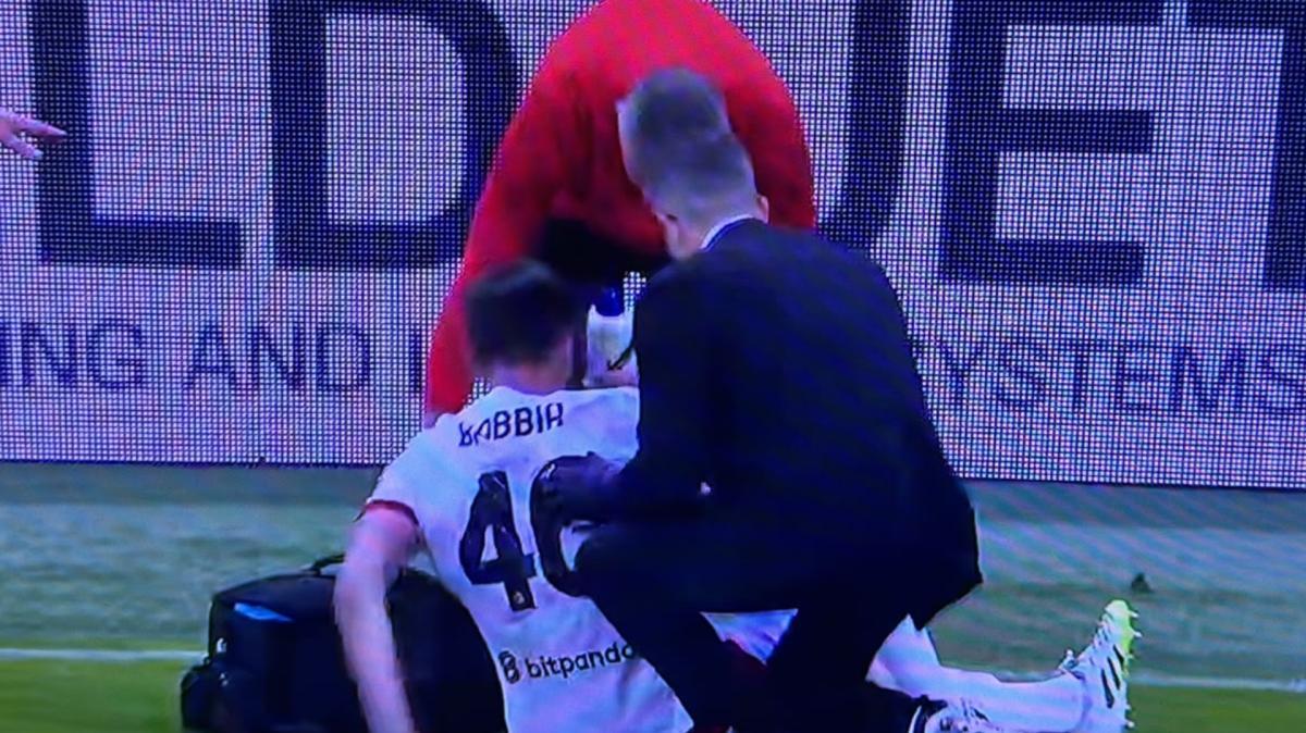 Prima Gabbia, poi Leysen: due infortuni in 2' in Sassuolo-Milan