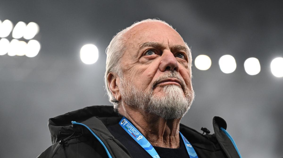 Napoli, De Laurentiis: "Allegri? Non se ne può parlare fino all'ufficialità"