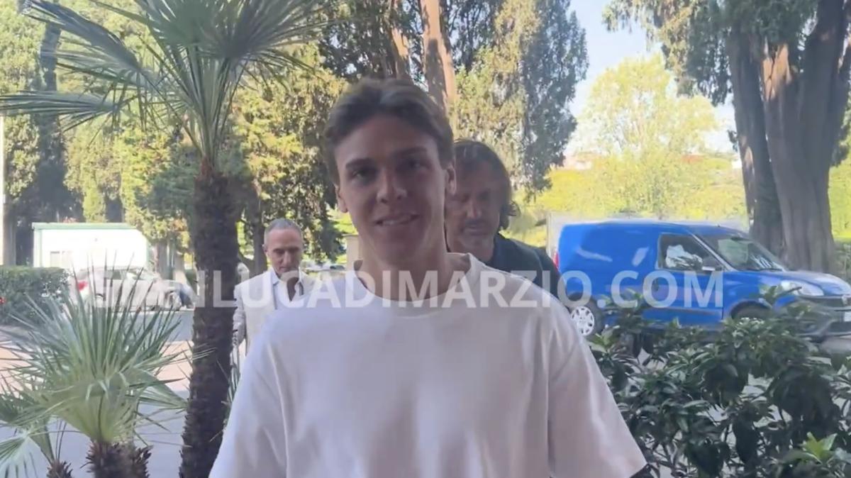 Frosinone, Zerbin a Villa Stuart per le visite mediche | FOTO e VIDEO