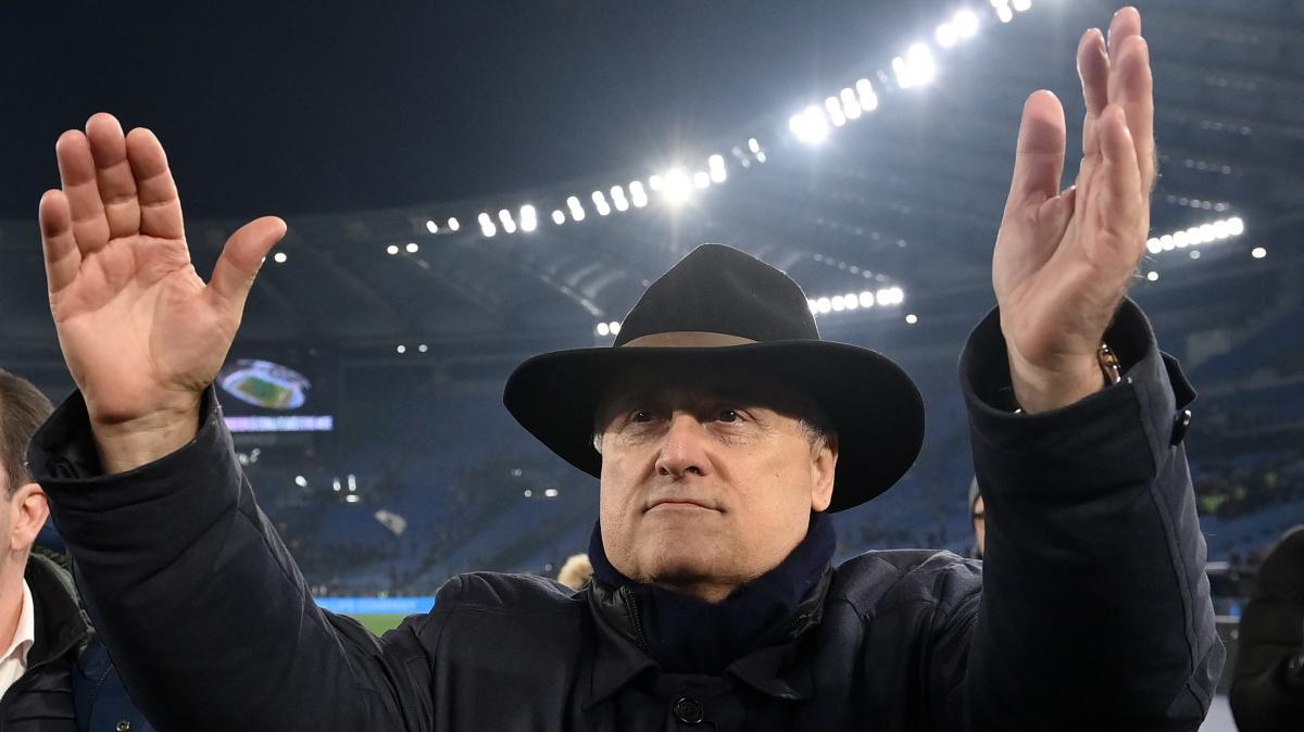 Lotito su Roma-Lazio di lunedì sera: "È una scelta oculata e responsabile"