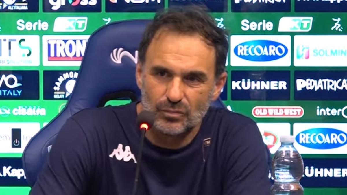 Carrarese, contro il Palermo in panchina ci sarà il match analyst Riccardo Carbone