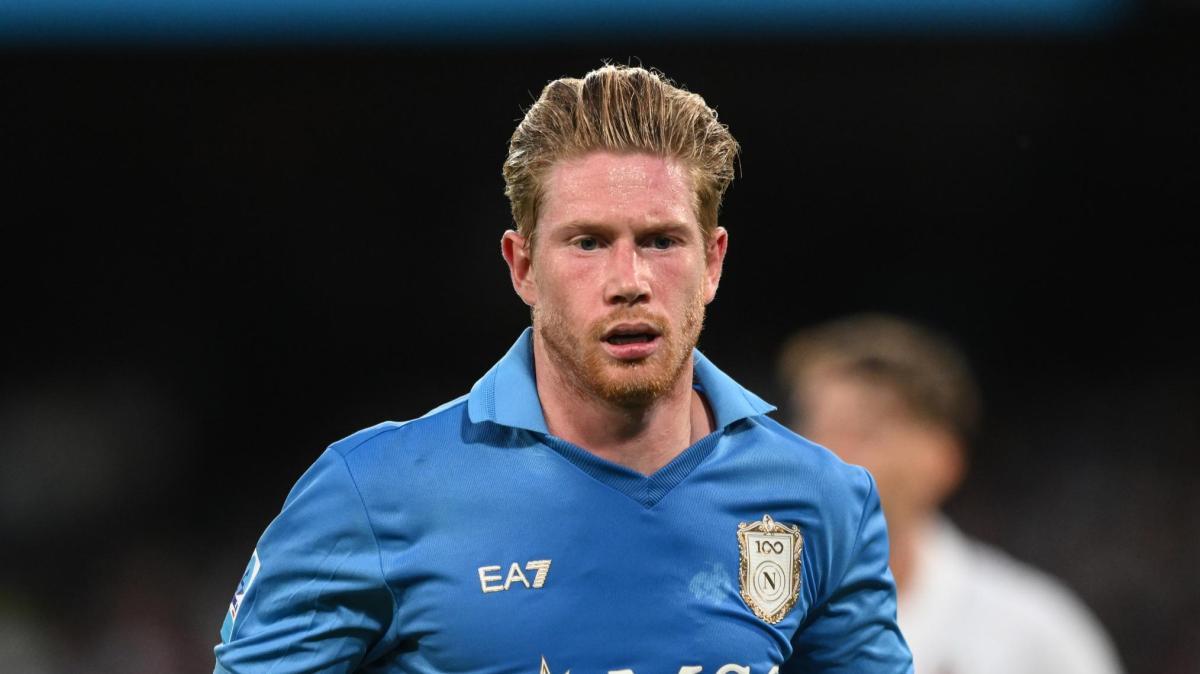 Napoli, la probabile formazione contro la Fiorentina: Allegri conferma De Bruyne