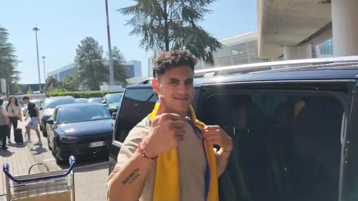 Parma, David Romero è arrivato in Italia | FOTO E VIDEO