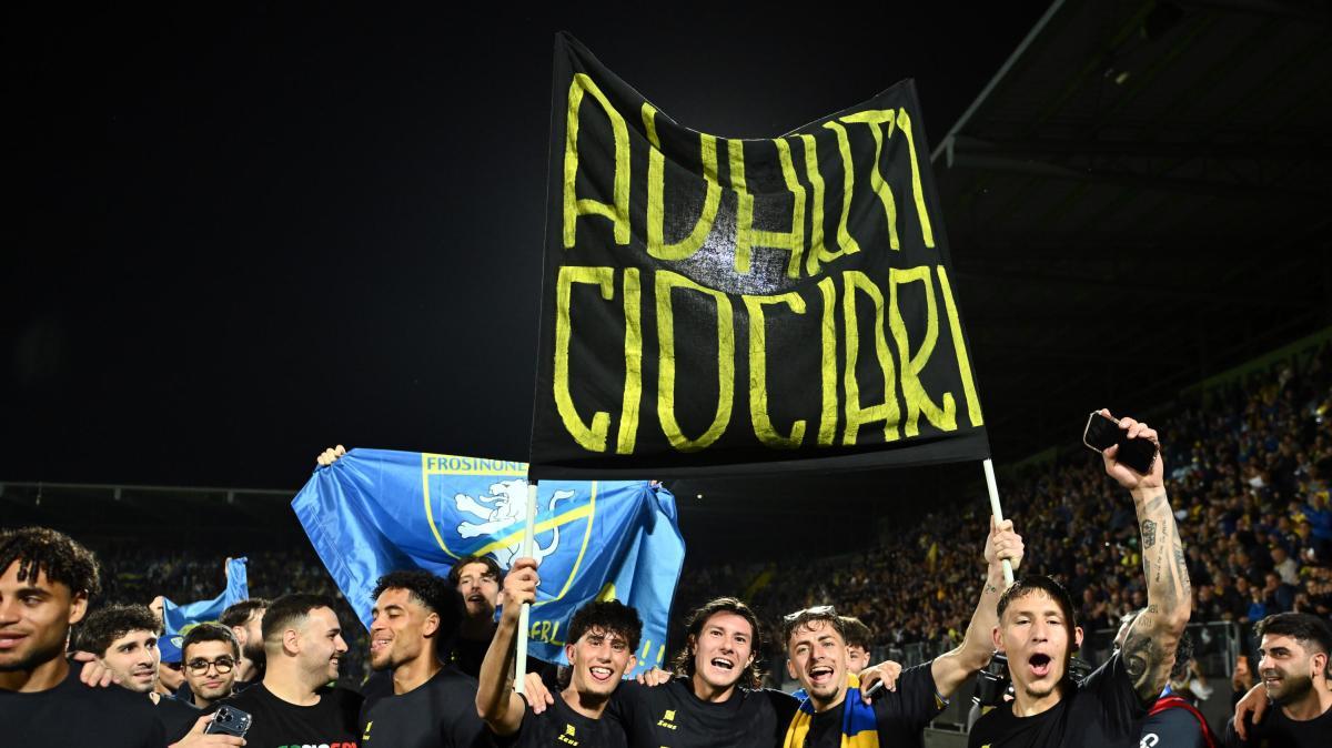 Il Frosinone è promosso in Serie A