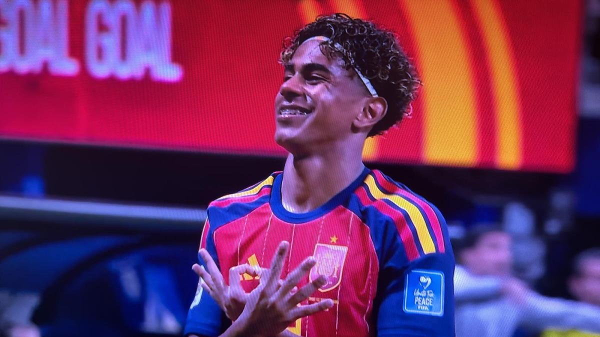 Lamine Yamal torna titolare e segna: primo gol al Mondiale